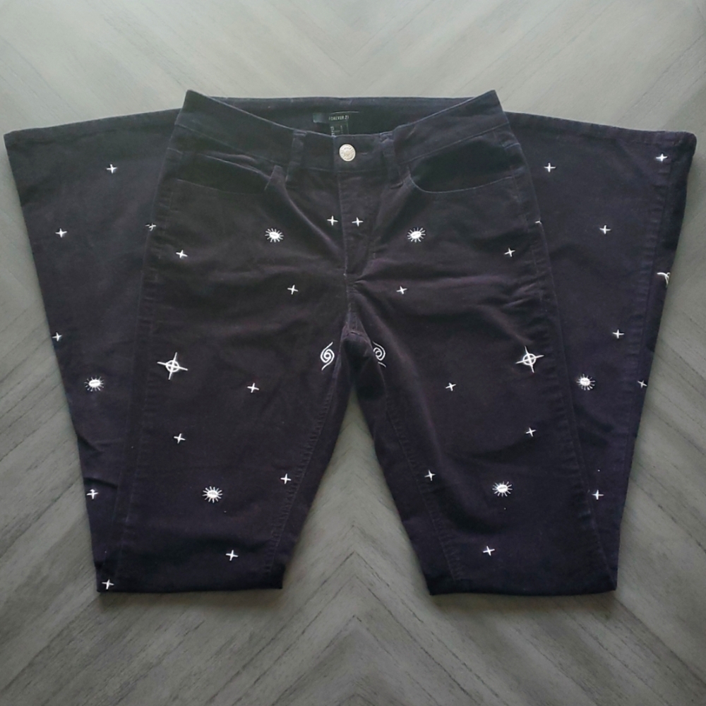 Forvever 21 Black Flare Pants